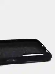 Черный чехол Xiaomi Poco M3 / Redmi 9T, Сяоми Поко М3, Редми 9Т черный силиконовый, имитация кожи