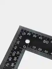 Угольник столярный строительный, цельнометаллический, 200х300 / 400х600 мм, LiteWerk