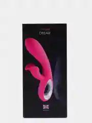 Розовый вибратор двойной кролик для клитора Vacuum FrenzyXXX, в подарочном коробе