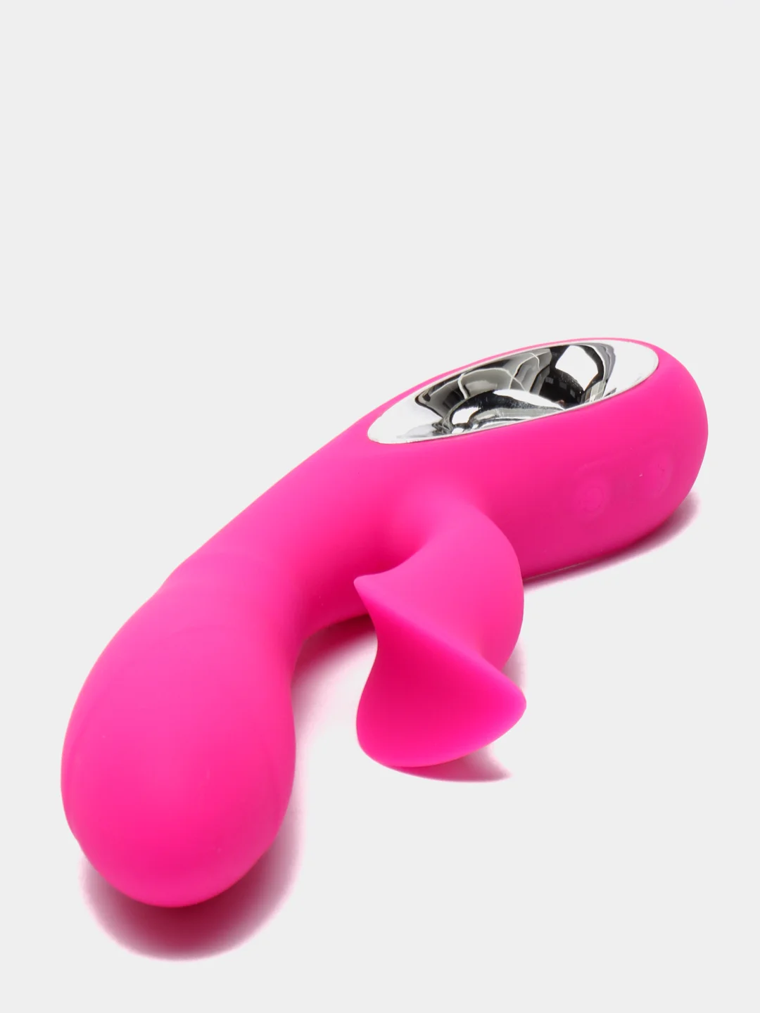 Розовый вибратор двойной кролик для клитора Vacuum FrenzyXXX, в подарочном коробе