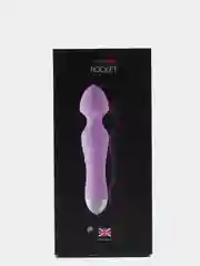 Фиолетовый вибратор Rocket FrenzyXXX в подарочном премиальном коробе