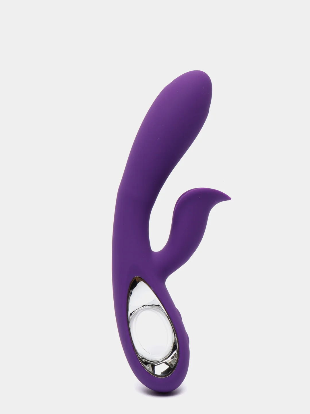 Фиолетовый вибратор двойной кролик для клитора Vacuum FrenzyXXX, в подарочном коробе
