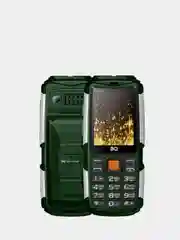 Серебряный мобильный телефон BQ 2430 Tank Power