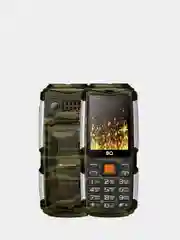 Зеленый мобильный телефон BQ 2430 Tank Power