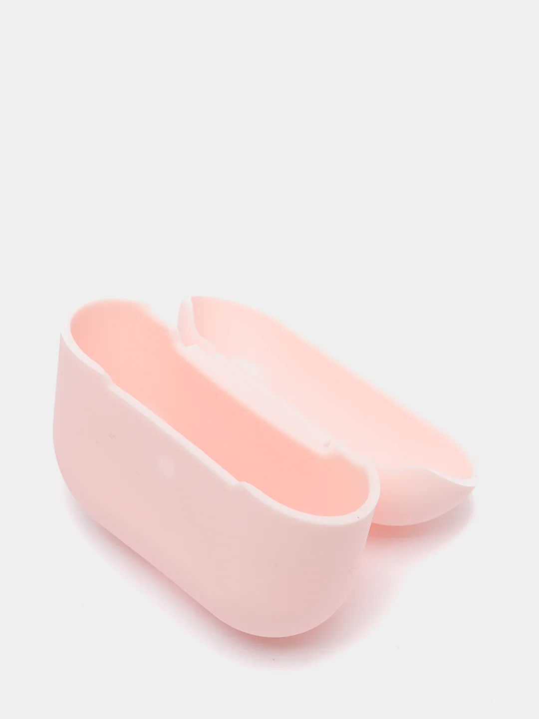 Розовый чехол для  наушников Apple Airpods 3 аирподс силиконовый