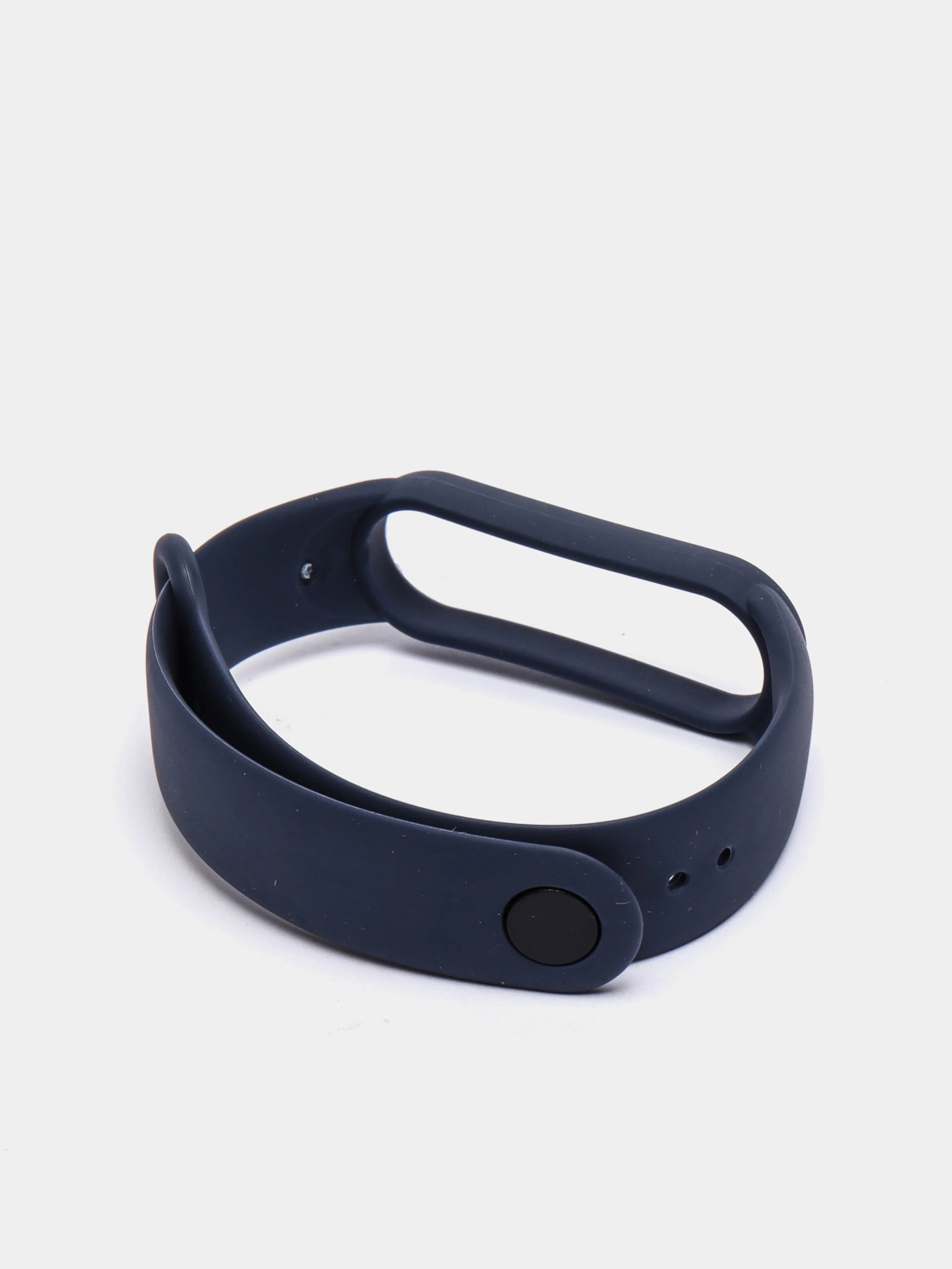 Темно-синий силиконовый ремешок Xiaomi Mi Band 5, 6 / Ремешок для фитнес браслета Xiaomi Mi Band 5,6