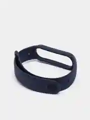 Темно-синий силиконовый ремешок Xiaomi Mi Band 5, 6 / Ремешок для фитнес браслета Xiaomi Mi Band 5,6