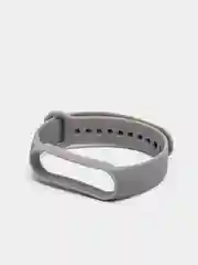 Серый меланж силиконовый ремешок для Xiaomi Mi Band 3 / Mi Band 4 / Mi Band 5 / Браслет на Mi Band