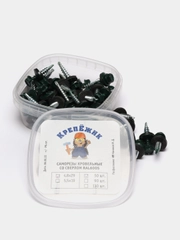 Кровельные саморезы со сверлом, зеленый мох, 4,8х29, RAL6005