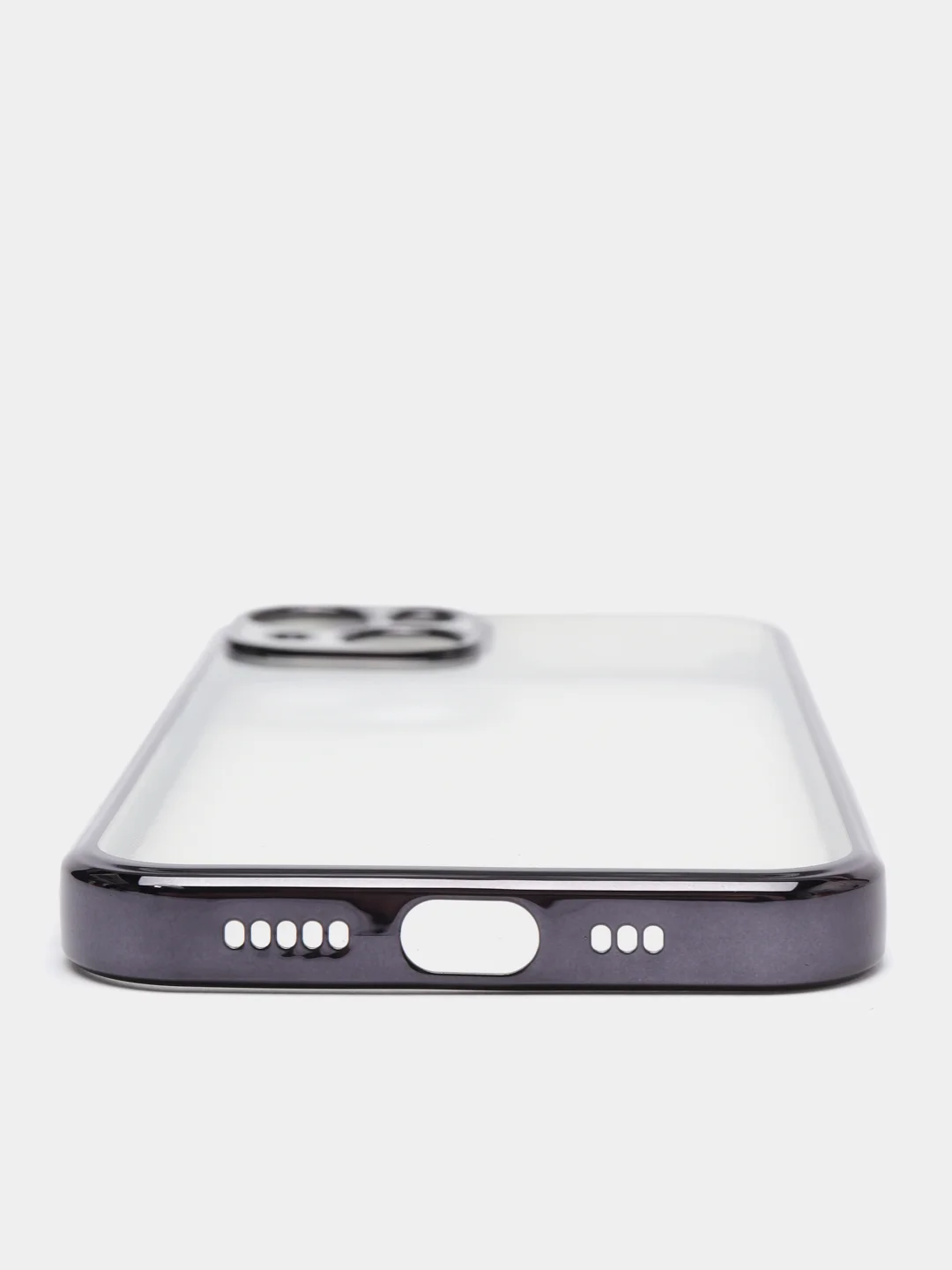 Черный чехол для Айфон (iPhone) 11, 14, 12, XR, 13, Pro, Max, Plus, силиконовый, прозрачный