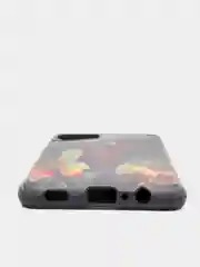 Белый чехол для Samsung A12, A32, A22, M12, M32 с картинкой / рисунком