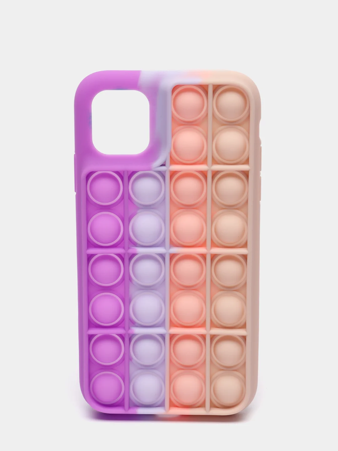 Зеленый силиконовый чехол iPhone 11, Поп Ит