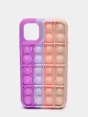 Зеленый силиконовый чехол iPhone 11, Поп Ит