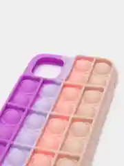 Зеленый силиконовый чехол iPhone 11, Поп Ит