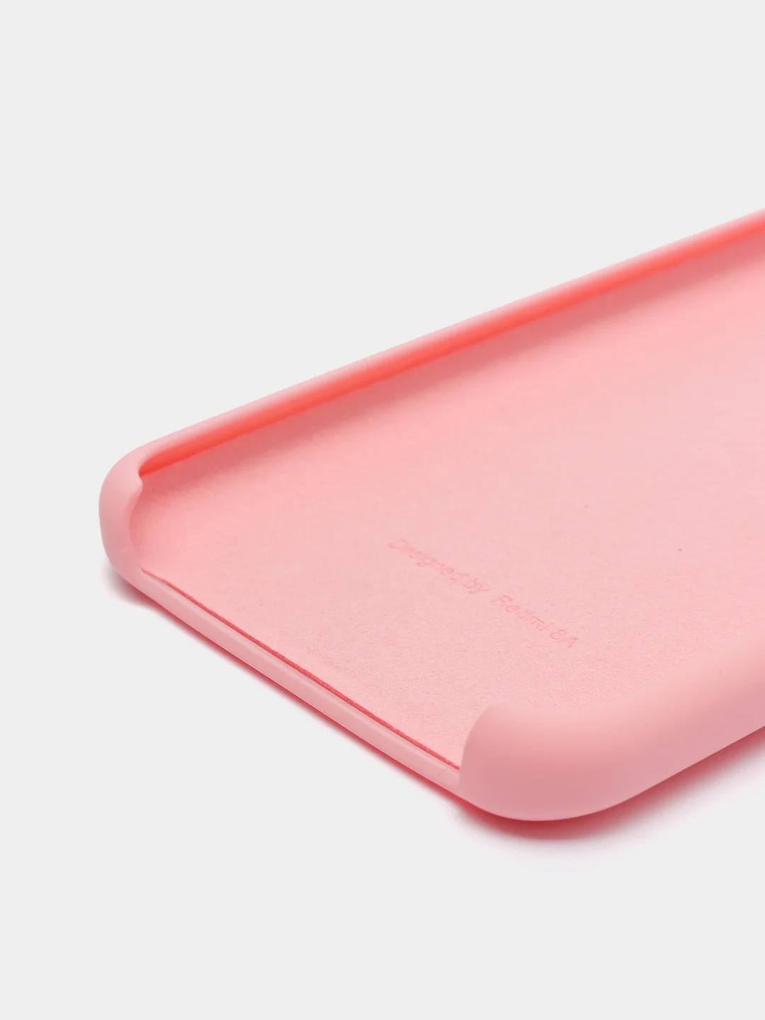 Розовый чехол силиконовый Silicone Cover Case для Xiaomi Redmi 8, 8A