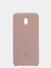 Бежевый чехол силиконовый Silicone Cover Case для Xiaomi Redmi 8, 8A