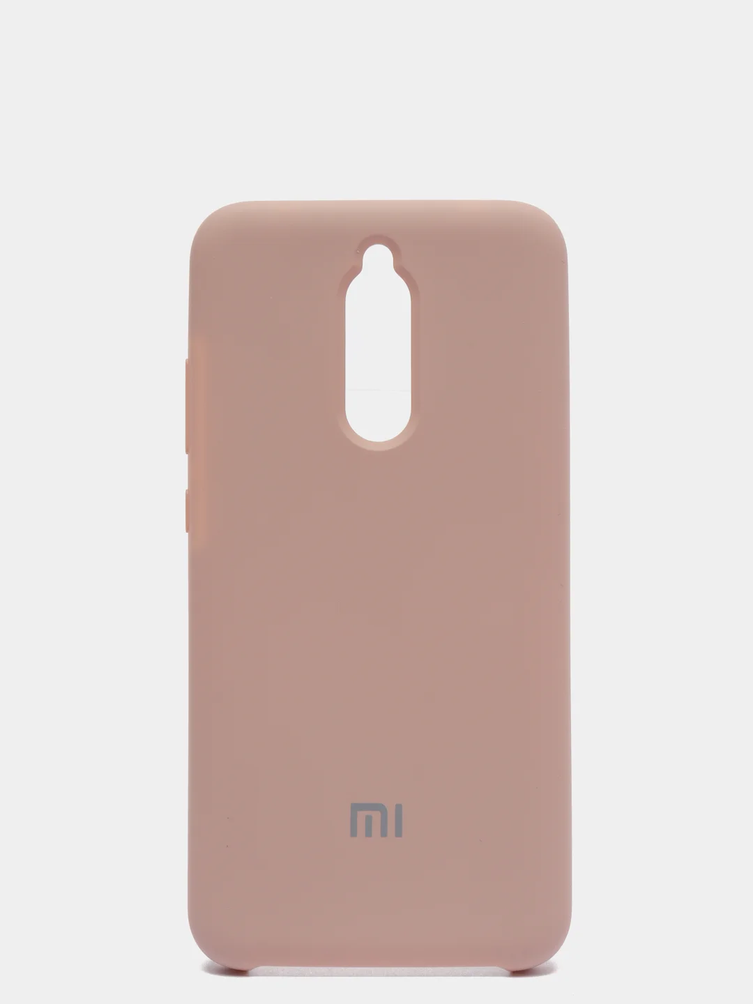 Бежевый чехол силиконовый Silicone Cover Case для Xiaomi Redmi 8, 8A