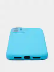 Голубой чехол для iPhone 11, 13, 13 Pro
