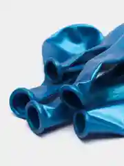 Синий воздушные шары 5 штук хром