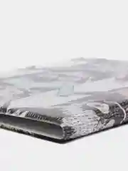 Серый металлик обложка на паспорт