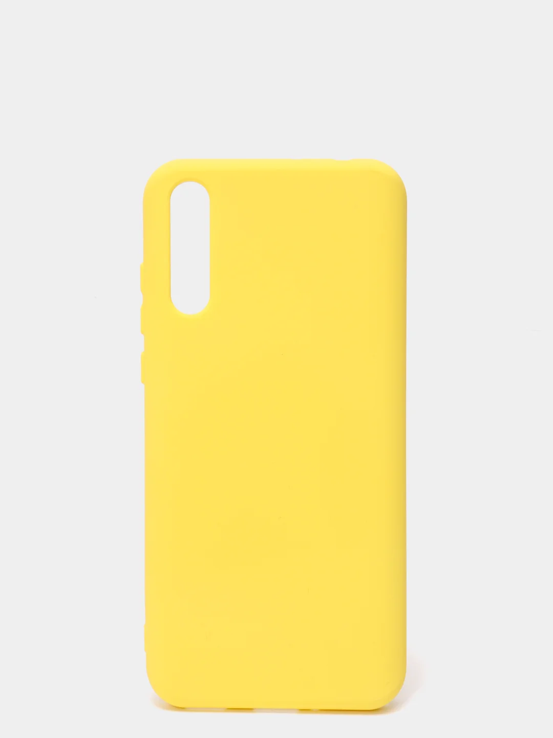 Желтый чехол Siliconе Case для Huaw