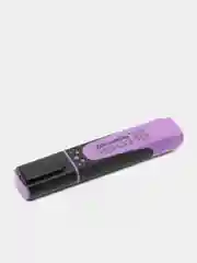 Фиолетовый текстовыделитель BRAUBERG SUPER, 1 шт., прорезиненный корпус, линия 1-5 мм, цвета 6 видов