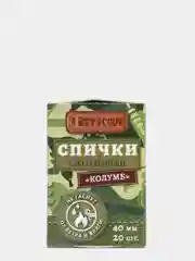 Спички Костровые Колумб 40мм (20шт.) влаго-ветростойкие
