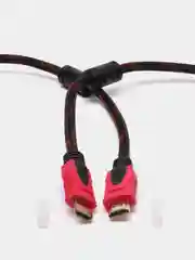 HDMI Кабель (папа) - HDMI (папа), черный, нейлоновый