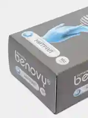 Перчатки нитриловые "BENOVY", медицинские, смотровые, одноразовые