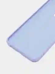 Лавандовый чехол Xiaomi Redmi Note 9, Редми Нот 9 силиконовый, с закрытым низом и бархатом внутри