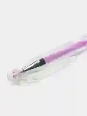Фиолетовый ручка гелевая CROWN Hi-Jell Pastel, разные цвета, узел 0,8 мм, линия письма 0,5 мм
