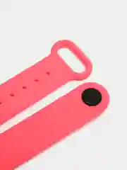 Розовый ремешки из силикона для Xiaomi Mi Band 3 и Mi Band 4, 15 цветов