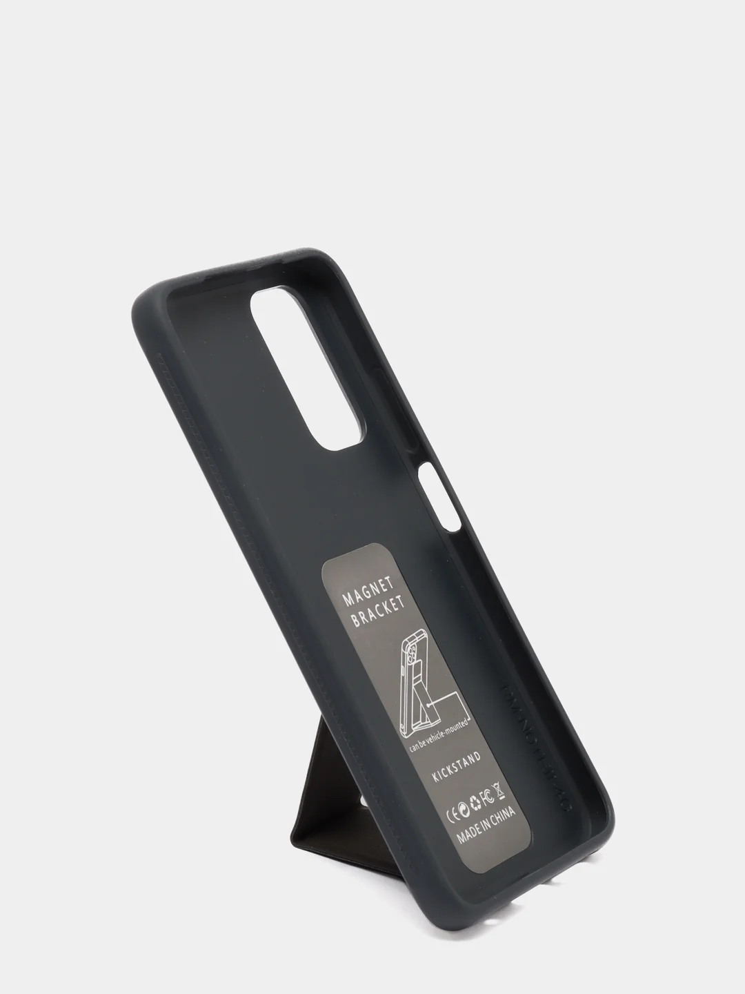 Темно-синий чехол Xiaomi Redmi Note 11 4G, 11S, Редми Нот 11 4G, 11C силиконовый под кожу с подставкой