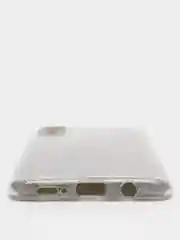 Серебряный чехол Samsung Galaxy A50 / A50s / A30s блестящий сияющий с защитой камеры