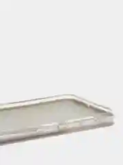 Серебряный чехол Samsung Galaxy A50 / A50s / A30s блестящий сияющий с защитой камеры