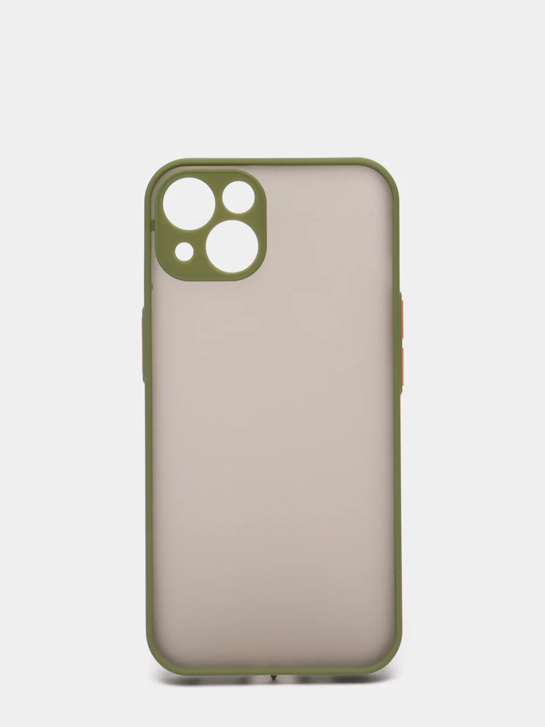 Лайм чехол для Apple iPhone 13 / iPhone 13 Pro / iPhone 13 Pro Max с цветными кнопками