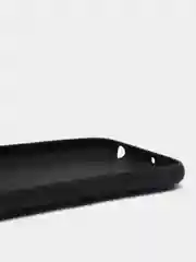 Черный чехол Samsung Galaxy A01 / M01, Галакси А01 / М01 чехол силиконовый рифленый
