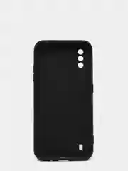 Черный чехол Samsung Galaxy A01 / M01, Галакси А01 / М01 чехол силиконовый рифленый