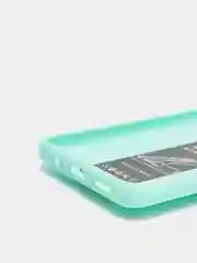 Бирюзовый чехол Xiaomi Redmi Note 11 4G, 11S, Редми Нот 11 4G, 11C силиконовый под кожу с подставкой