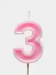 Конфетный свеча "Цифра" для торта: 0, 1, 2, 3, 4, 5, 6, 7, 8, 9