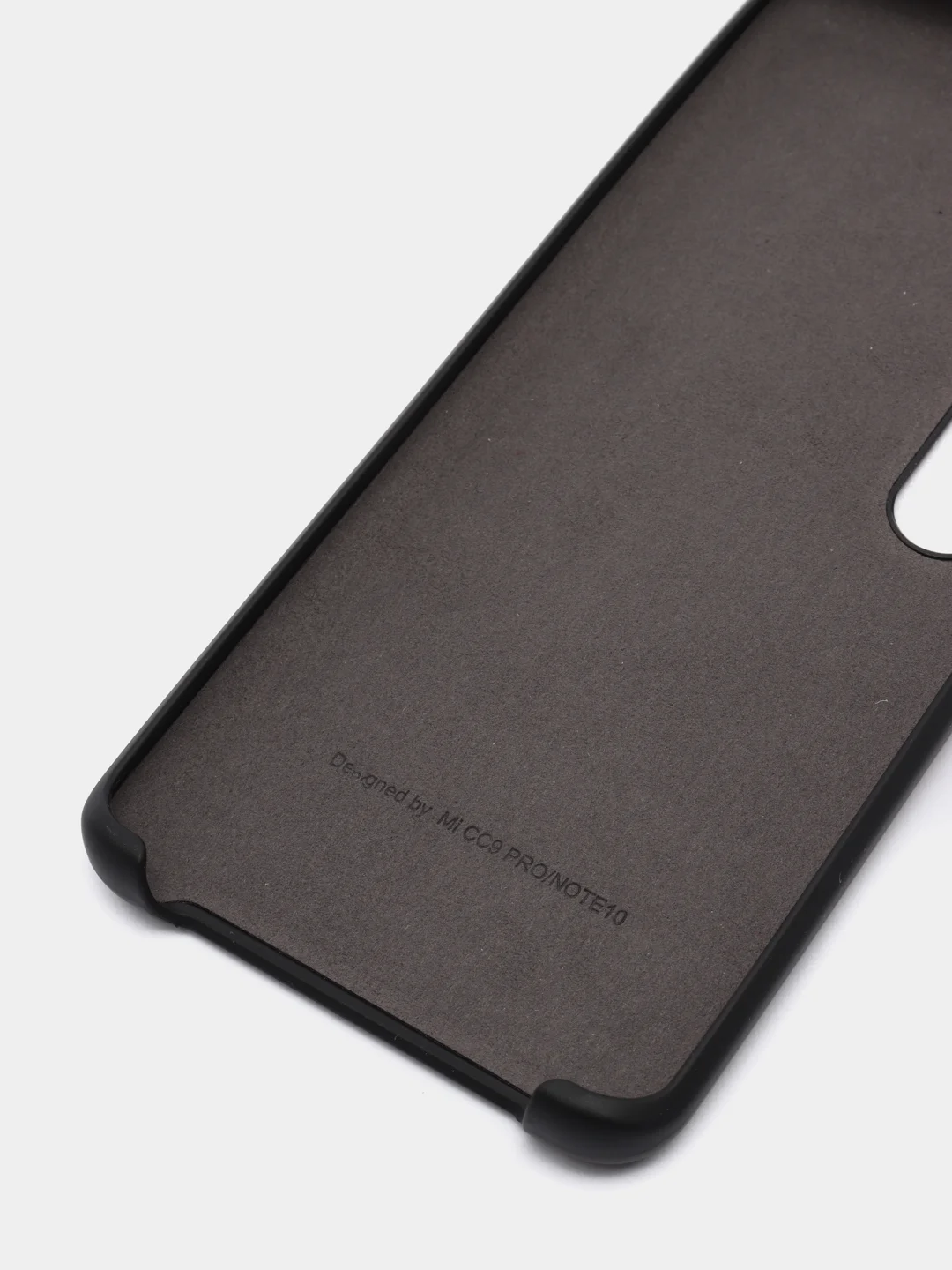 Черный чехол силиконовый Silicone Cover Case для Xiaomi Mi CC9 Pro, Note 10