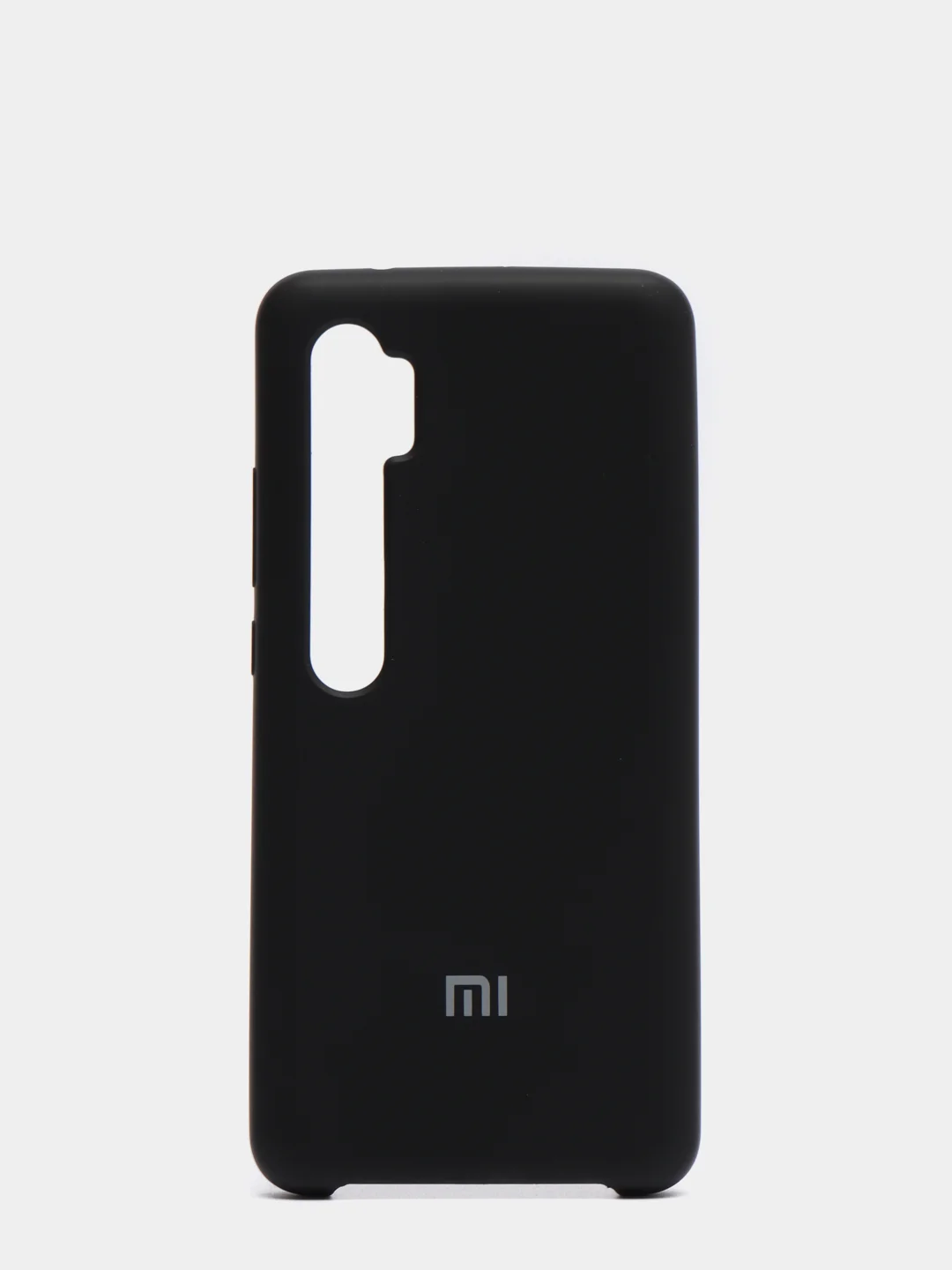 Черный чехол силиконовый Silicone Cover Case для Xiaomi Mi CC9 Pro, Note 10