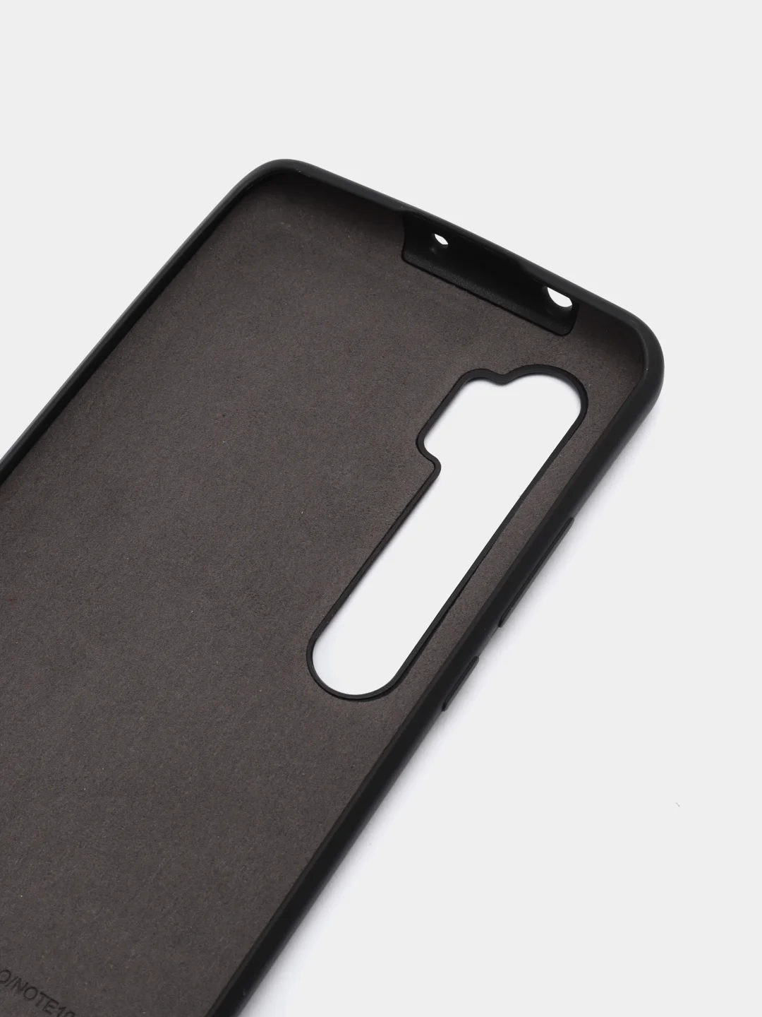 Черный чехол силиконовый Silicone Cover Case для Xiaomi Mi CC9 Pro, Note 10