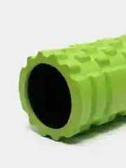 Зеленый массажный ролик для йоги и фитнеса, 44 х 14 см
