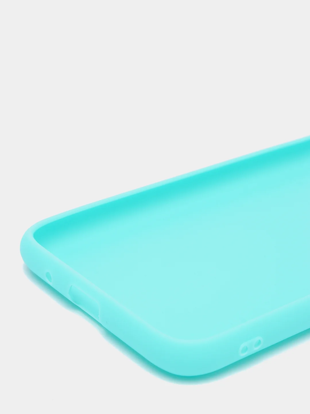 Бирюзовый чехол для Huawei Honor 7A/Y5 2018 силиконовый матовый однотонный