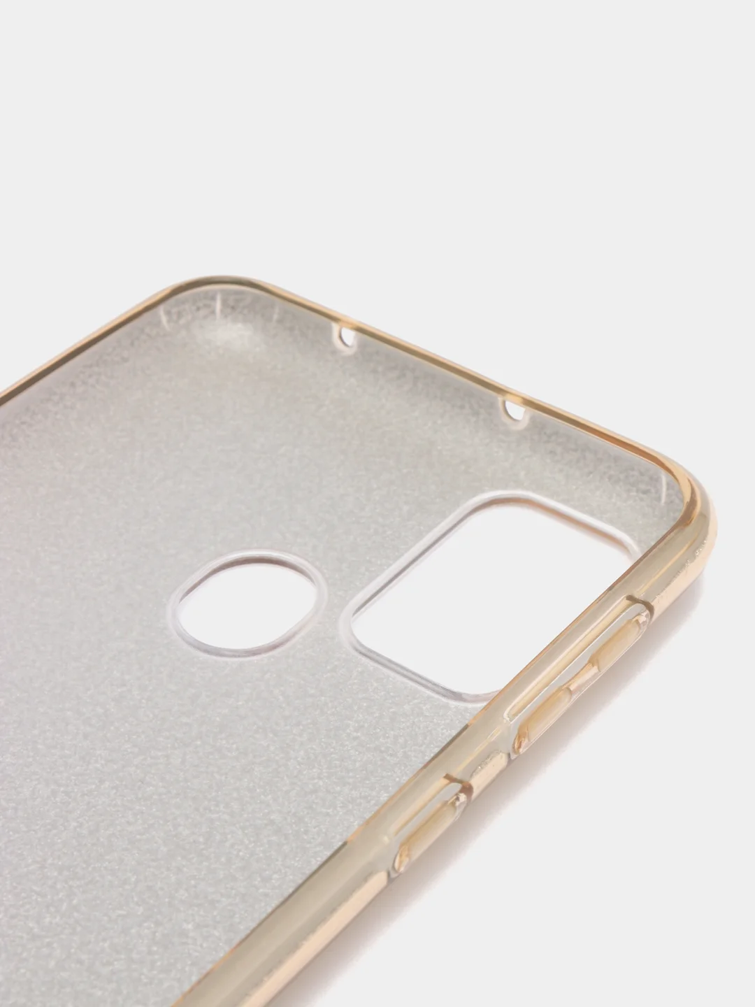 Золотой чехол Samsung Galaxy M21 / M30s, Самсунг Галакси М21 / М30с блестящий сияющий