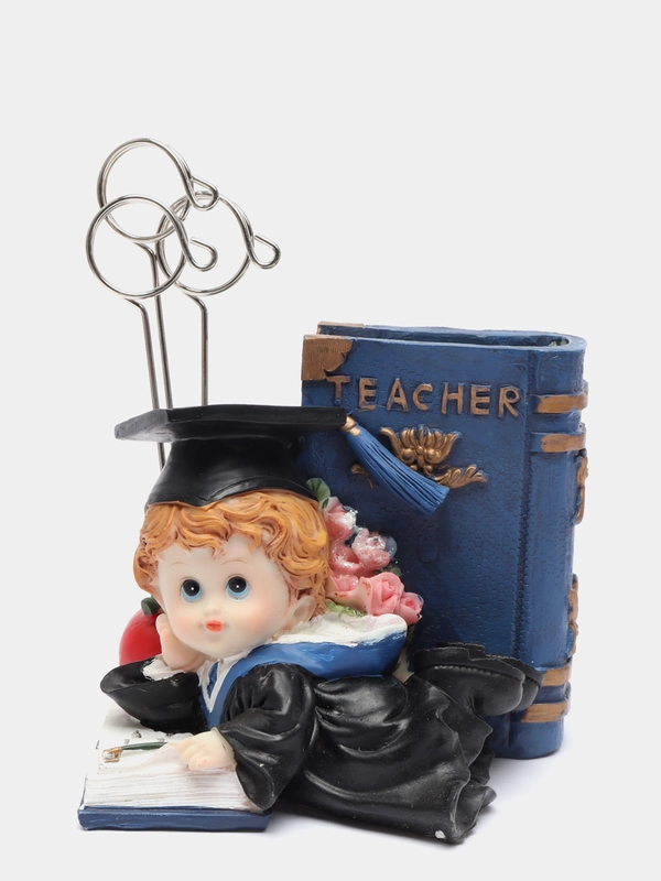 Зажим "Школьник с книгой"