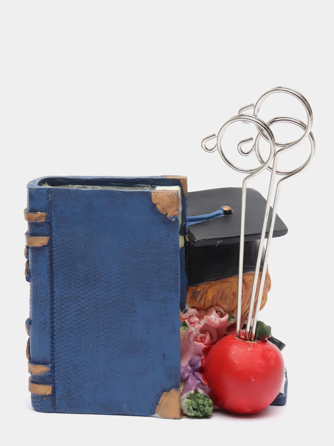 Зажим "Школьник с книгой"