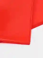 Красный коврик силиконовый с бортиками