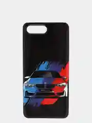 Синий меланж чехол Huawei Honor 10, Хуавей Хонор 10 силиконовый с рисунком